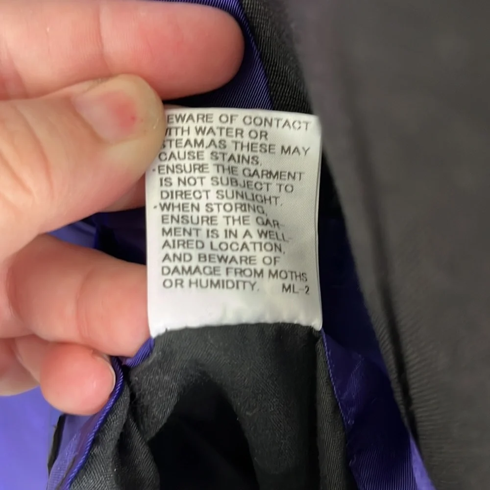 Issey Miyake Black Wool Blend Grid Blazer - Picture 15 of 16